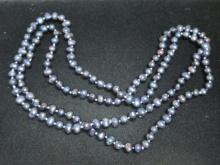 44" Hand Knotted Pearl Necklace