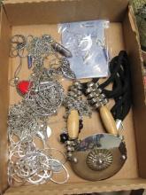 Lot of Belts and Jewelry