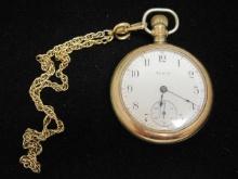 Antique Elgin Gold Filled Pocket Watch