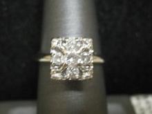 10k White Gold Diamond Ring- Appraised at $1350!
