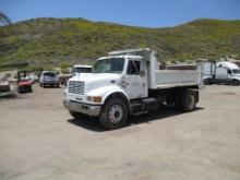 1999 International 4900 S/A Dump Truck,