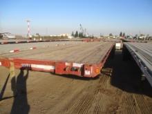 1995 Fontaine FTW-5 T/A Flatbed Trailer,