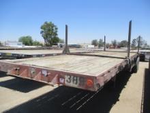 1980 Hobbs T/A Flatbed Trailer,