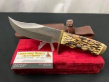 Uncle Henry 171UH Pro Hunter Fixed Blade Knife with High Carbon Stainless Steel Blade
