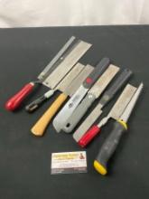 8 Handsaws, Japanese Pull Saws, Crosscut Double Saw, & Push Saws, by Veritas, Allied, Shark Saw