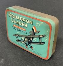 Tobacco Tin - Squadron Leader, See Photos For Condition