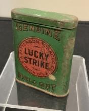 Tobacco Tin - Lucky Strike Small, See Photos For Condition