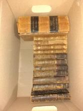 BL-Assorted Books-Leather Bound Sets-History and Ancient History of the World