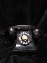 Vintage Bakelite Rotary Dial Phone