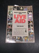 PB Book-World-Wide Concert Book Live Aid 1985