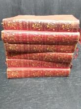 Collection 6 Vintage Books -The Works of James Fenimore Cooper 19xx