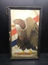 Artwork-Framed Paper Poster-Eagle