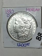 1880 O Morgan Silver Dollar 