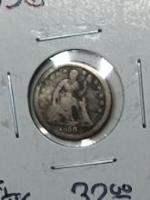 1856 1/2 Dime