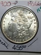 1900 P Morgan Dollar