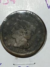 1854 Large Cent