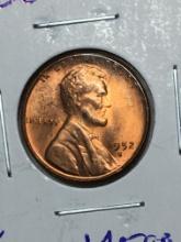 1952 S Lincoln Wheat Cent