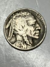 1929 Fine Buffalo Nickel 
