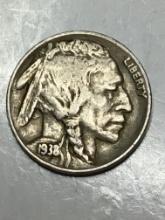 1938 D / D Buffalo Nickel 