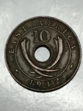 1942 East Africa 10 Cent