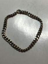 .925 Sterling Silver Heavy Cable Link Bracelet