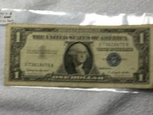 1957 B $1.00 Silver Certificate