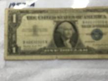 1957 A $1.00 Silver Certificate