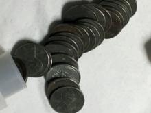 Partial Roll Of 43 Steel War Time Cents 