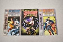 Three Marvel Wolverine Comics