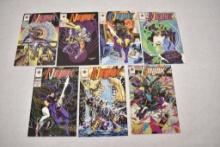 Seven Valiant Ninjak Comic Books