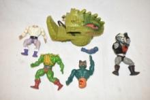 He-Man Action Figures-Parts & Dragonwalker Head