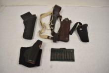 Four Holsters & One Ammo Holster