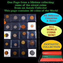 20 Great Coins of the World, hand selected, many trend high, every lot guaranteed to contain Silver.