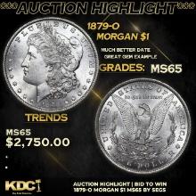 1879-o Morgan Dollar $1 Graded ms65 By SEGS