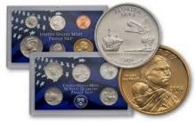 2004 United States Mint Proof Set 6 coins No Outer Box