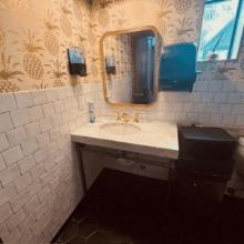 Bathroom Vanity with Mirror & Light