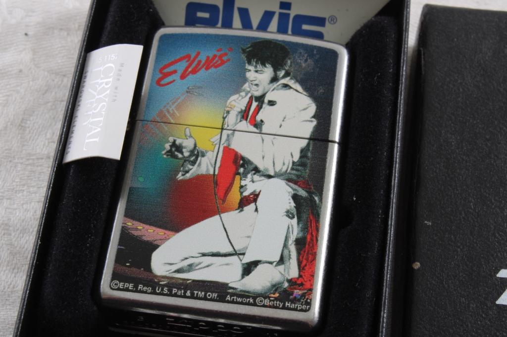 2013 New in Box Elvis Presley Zippo Lighter