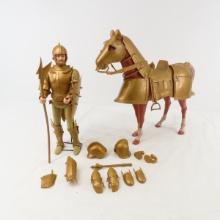 Marx Sir Gordon Gold Knight with Horse