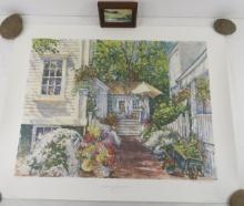 Flowers at the Boarding House William Welch print