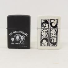 2 Zippo The Three Stooges lighters