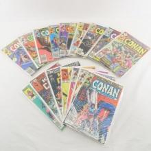 19 Marvel Conan comics 20 cent - $1 covers