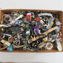 Large Flat Rate Box of Wear & Repair Watches