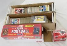 1990 Sealed Score Set and 1000+ Football Cards