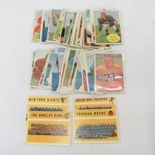 50+ 1960 Topps Football Cards