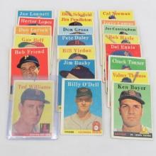 21 1958 Topps Baseball Cards- #1 Ted Williams