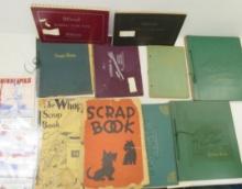Vintage Scrapbooks of Baseball Clippings & More