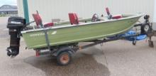 1973 Starcraft boat with trailer Mercury outboard