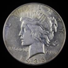 1935 U.S. peace silver dollar