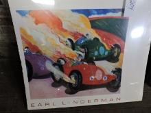 Art Poster - Earl Linderman (1931-2023), “Grand Prix 1939” - NEW