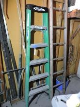 WERNER 6-Foot Step Ladder / 225LB Load Capacity